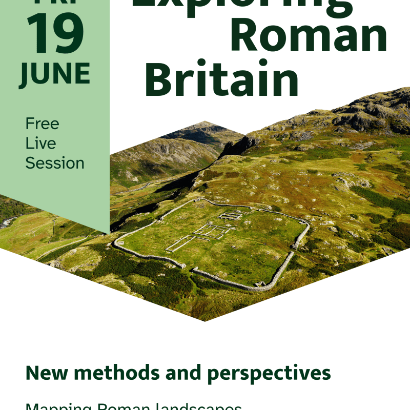 Exploring Roman Britain - New methods and perspectives 19th June at 18.30 - 20.00